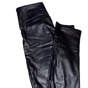 GARAGE Leather Leggings Small